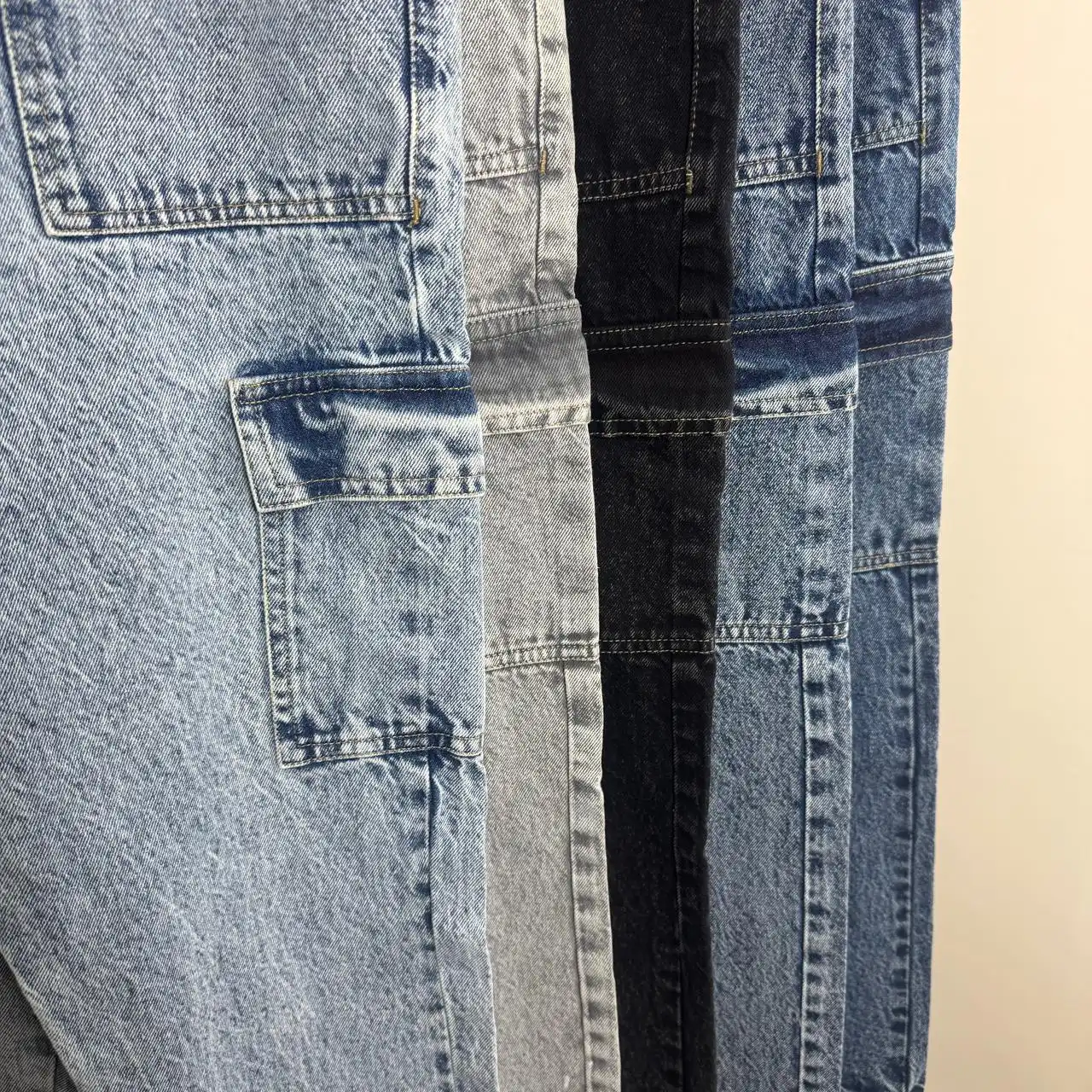 Men’s 6 Pocket Utility Jeans – 14 oz Arvind Mill Denim